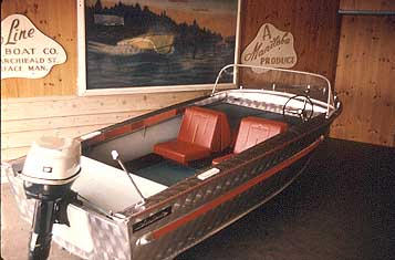 16' Convaire with "Swirls", Red Bumpers, "Sleeper Seats"-1966